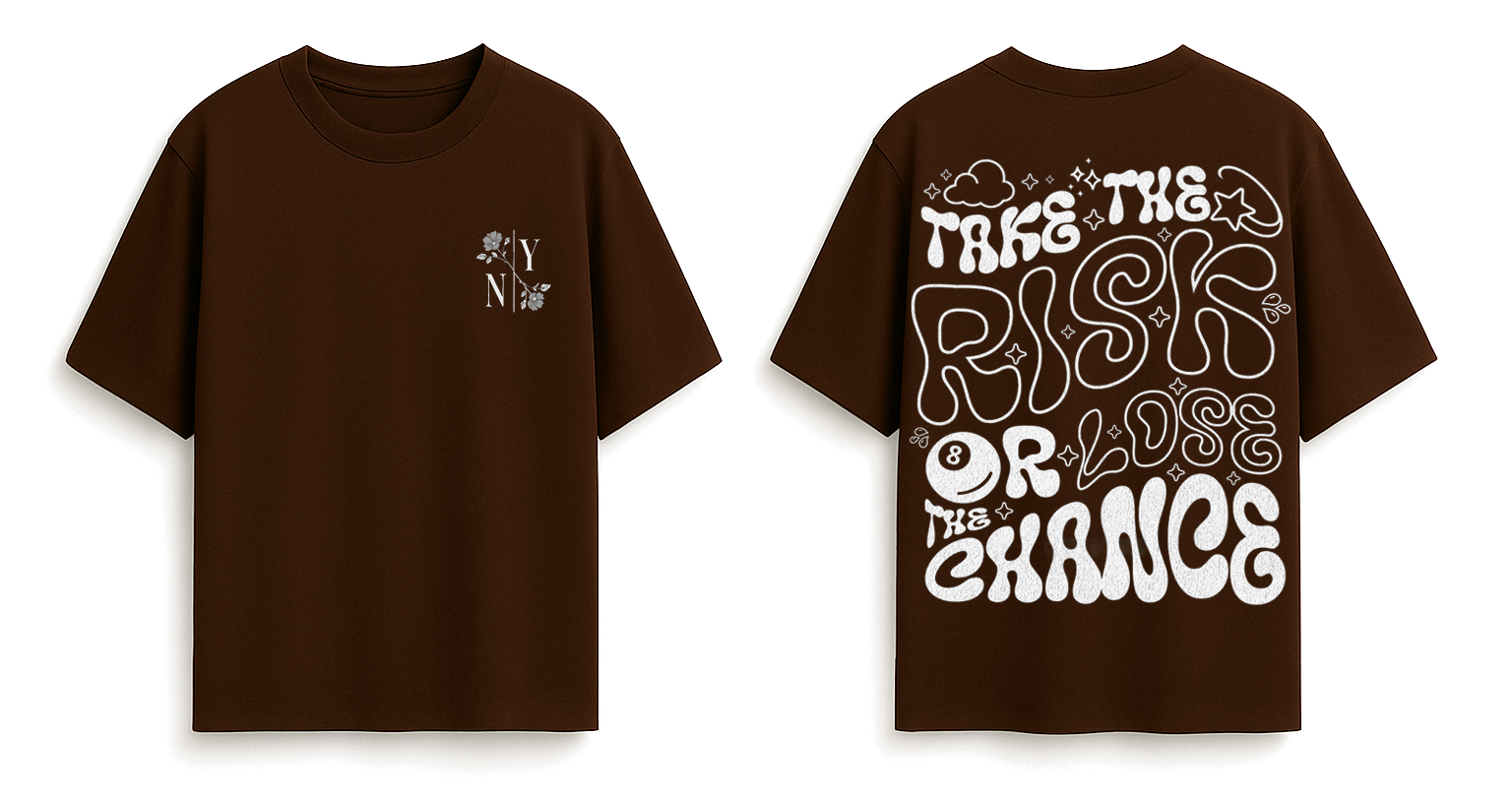 TAKE THE RISK OVERSIZED TEE - Image 3